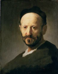 Head of a Man wearing a Cap